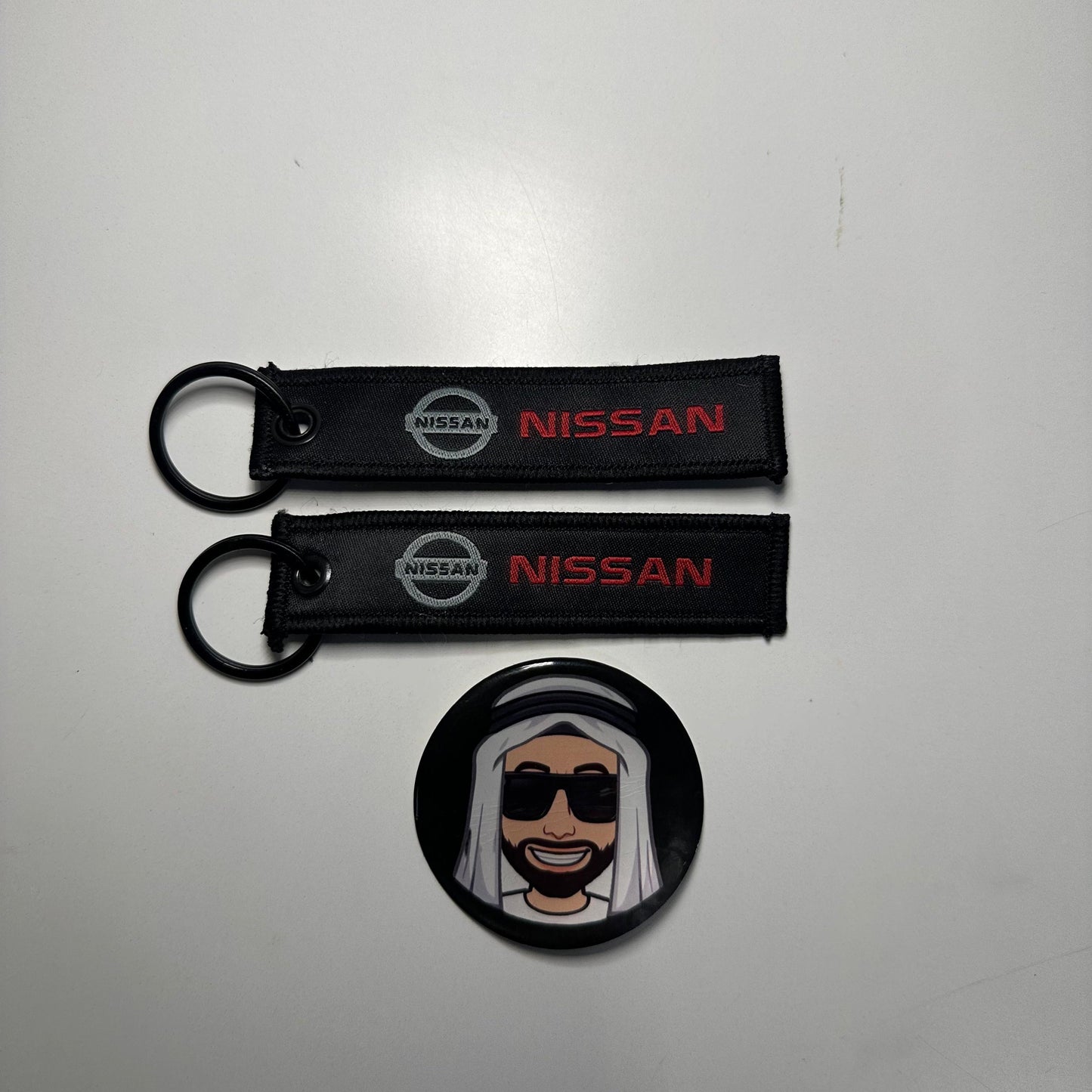 Nissan Red Key Chain