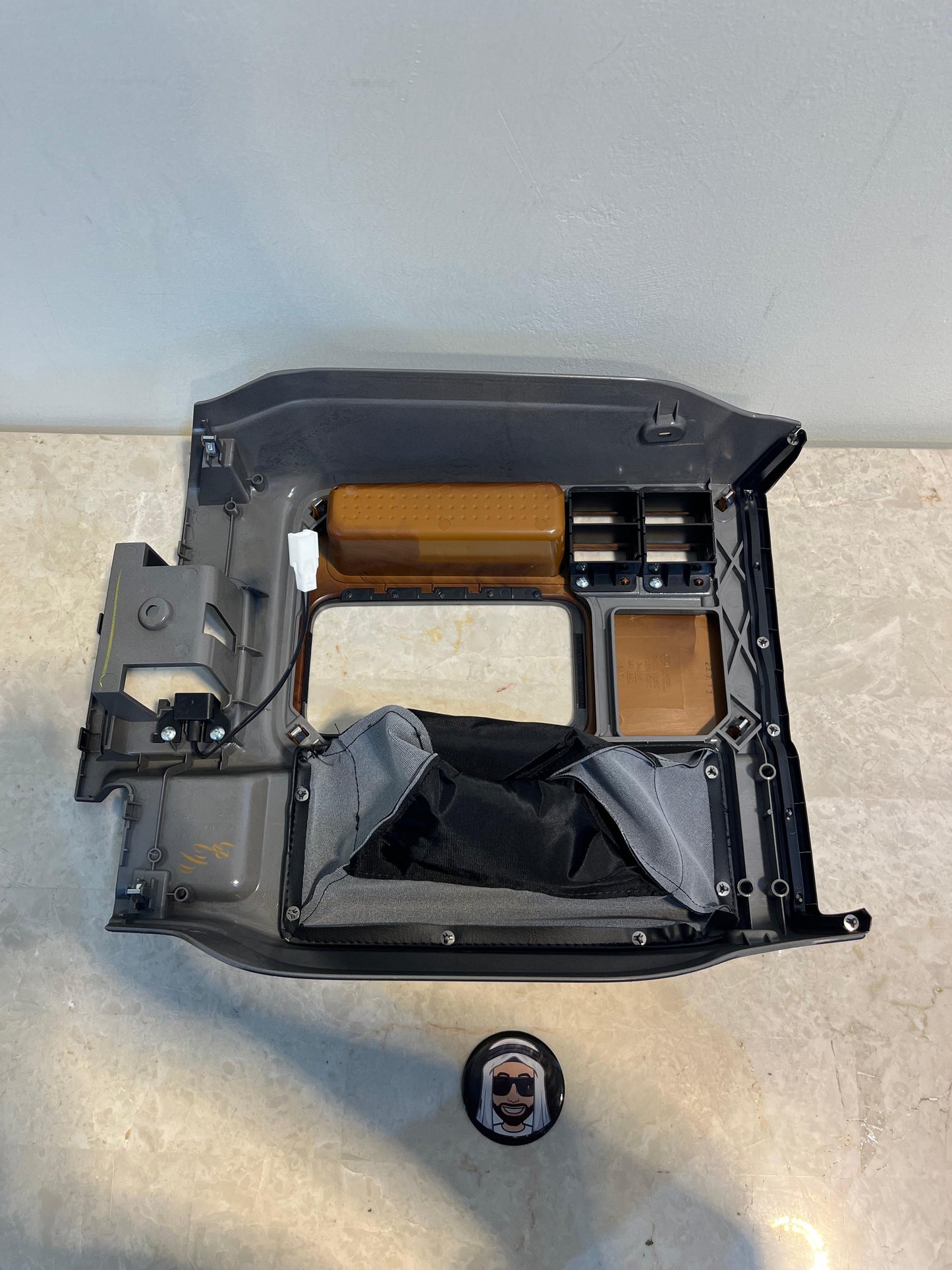 Automatic Gear Trim (Matt Brown Wood Safari) Nissan Patrol Y61 VTC GU