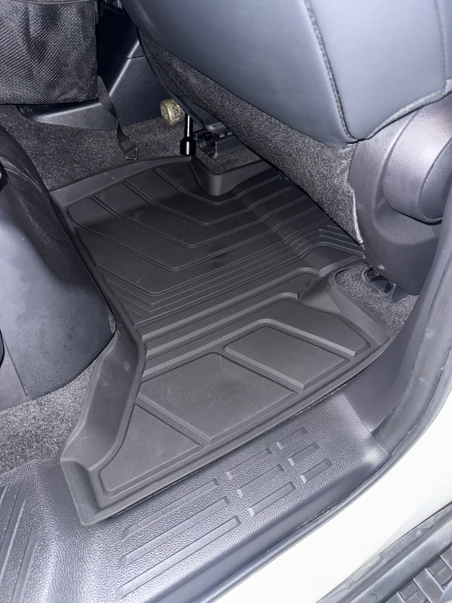 Waterproof Black Rubber Floor Mats - Toyota Prado LC250