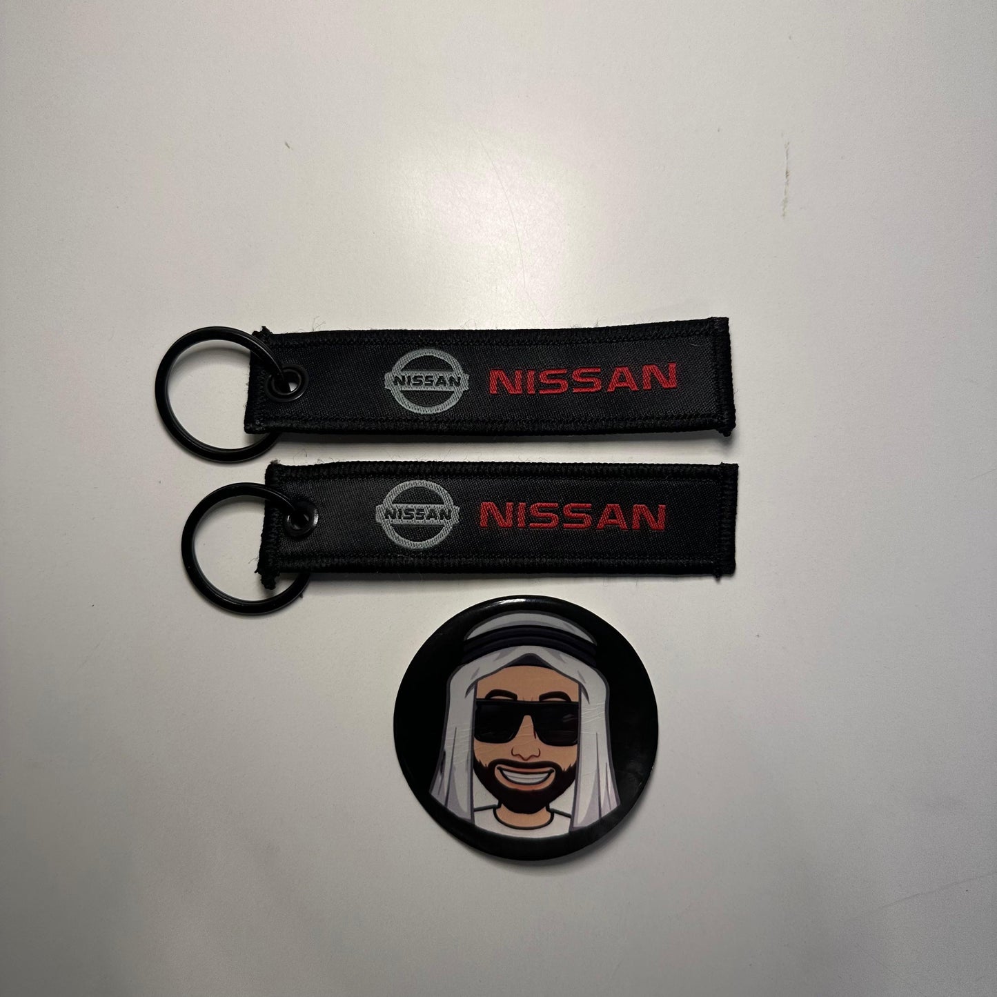 Nissan Red Key Chain