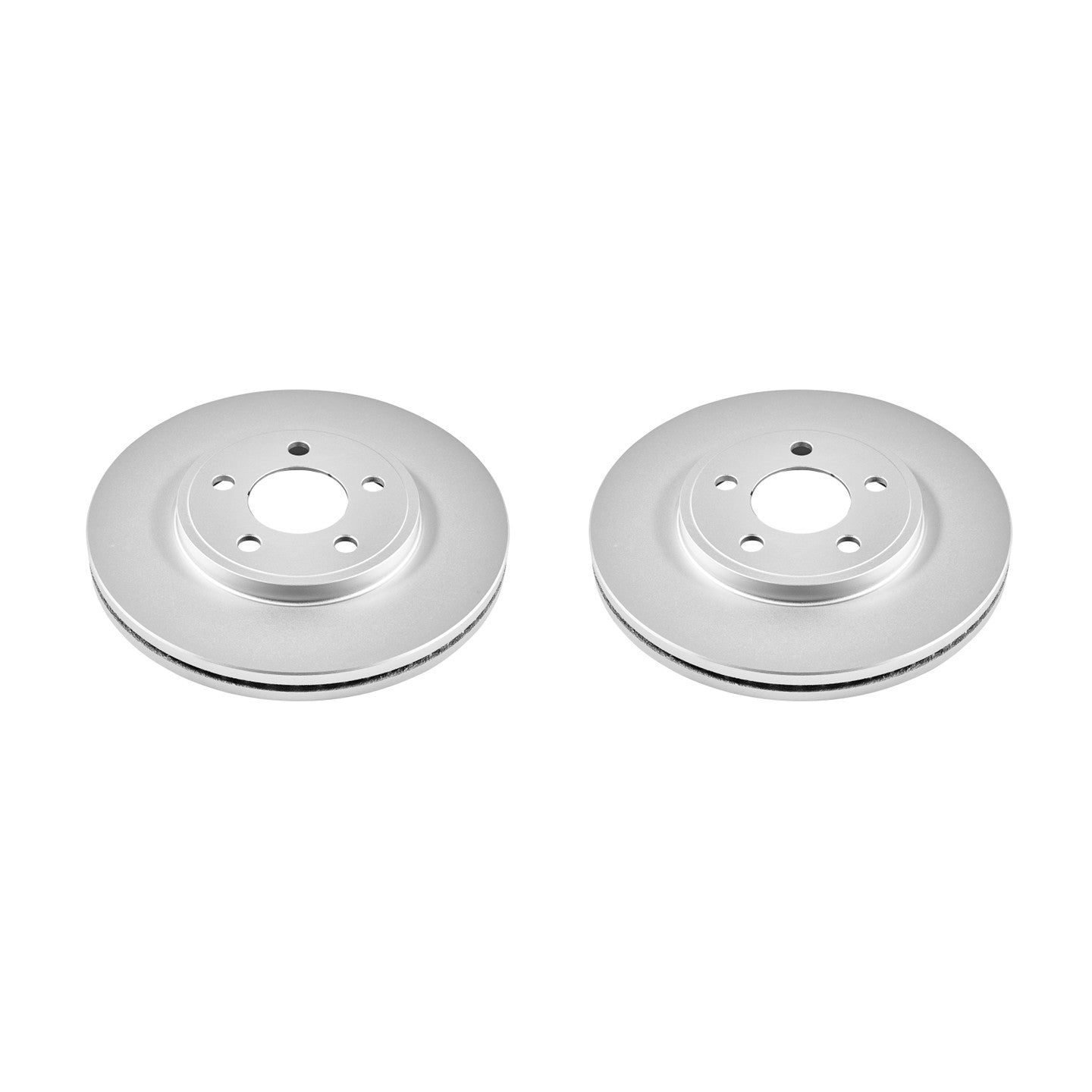 Front 305mm Coated Brake Disc Rotors PowerStop Evolution AR8164EVC