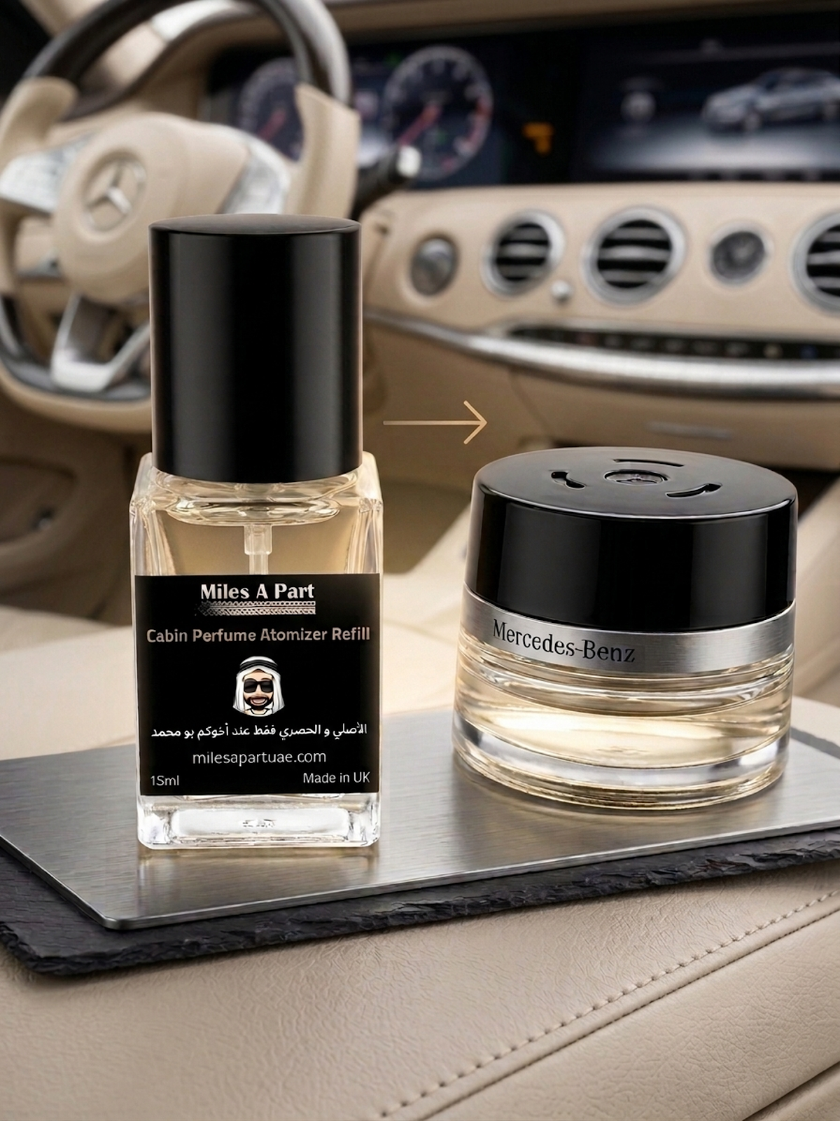 Golden Patchouli Cabin Perfume Atomizer Refill