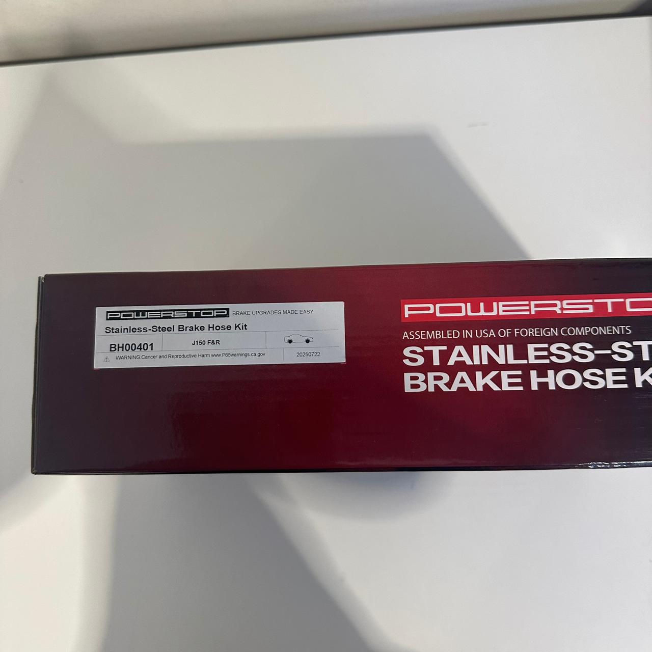 Stainless Steel Brake Hose Kit by PowerStop BH00401