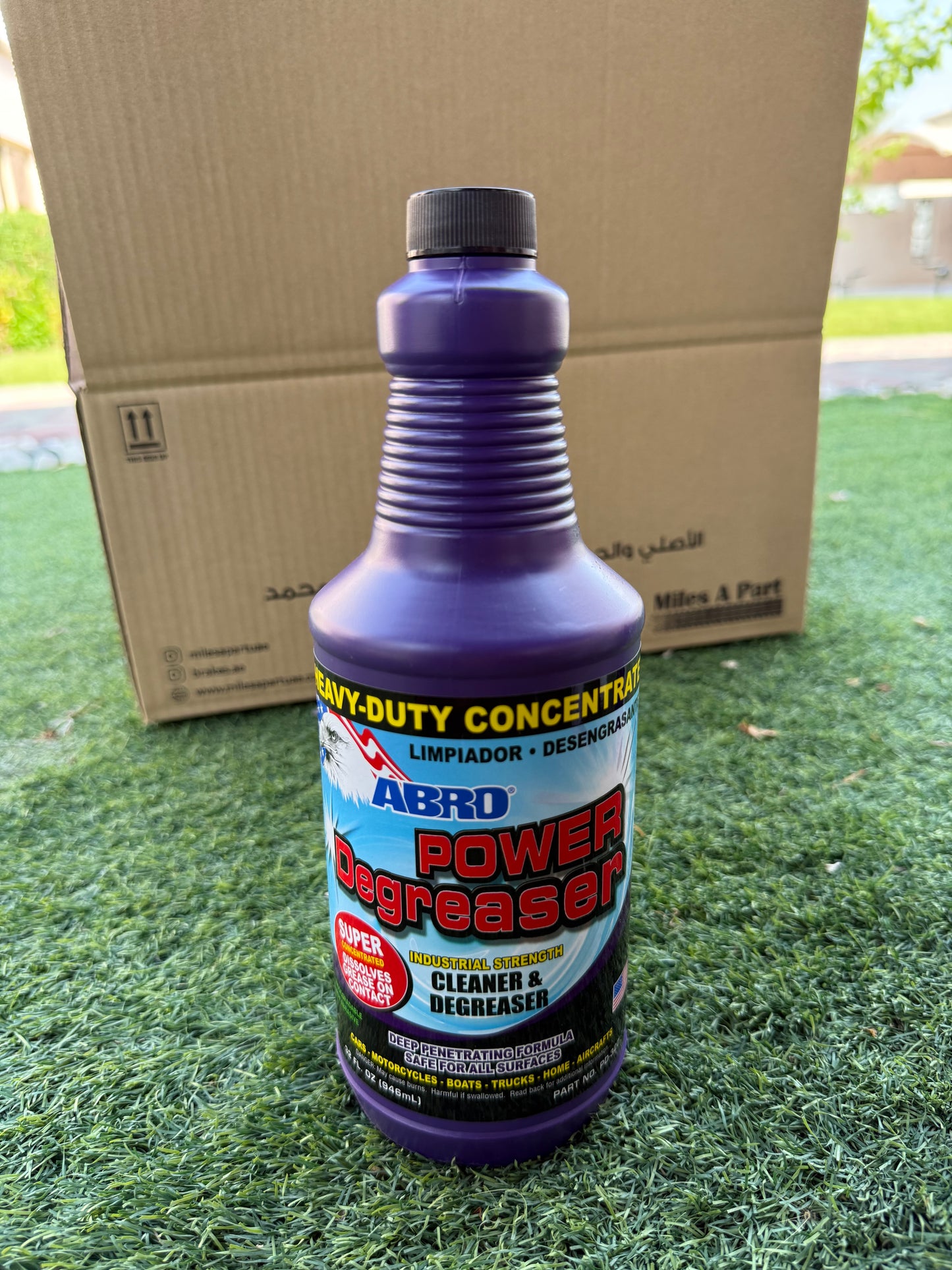 ABRO Heavy Duty Power Degreaser Spray