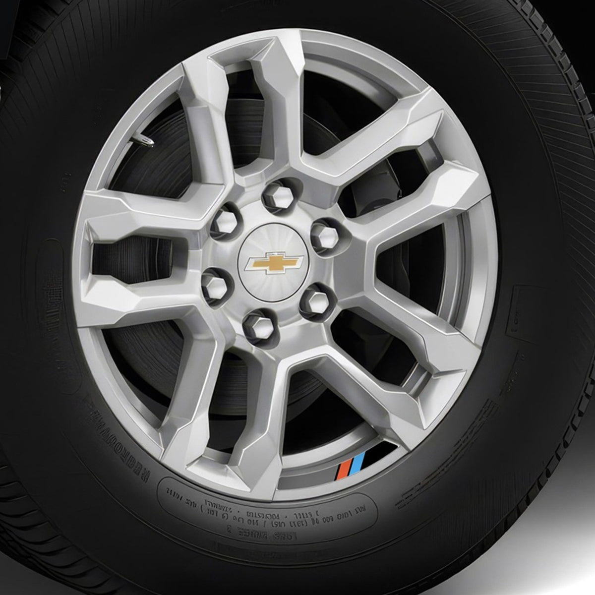 Chafar Edition Rim Styling Decals Set - Chevrolet Silverado 18" Rims