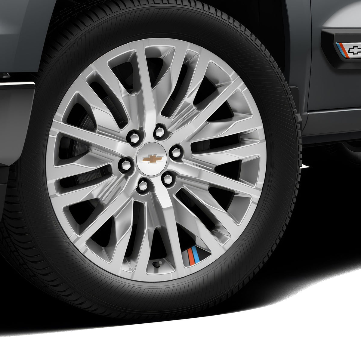 Chafar Edition Rim Styling Decals Set - Chevrolet Silverado 22" Rims