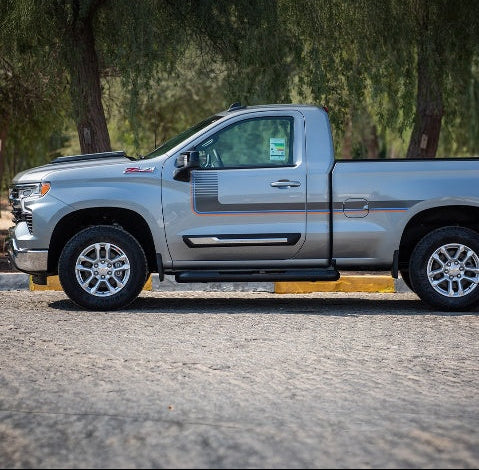 Chafar Edition Side Decals - Chevrolet Silverado Single Cab