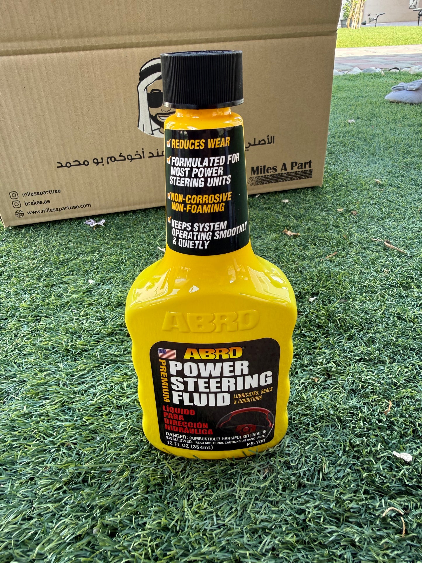 ABRO Premium Power Steering Fluid