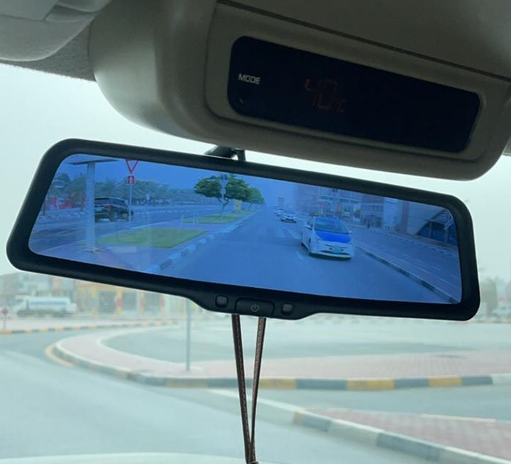 Smart Rear View Live Mirror with Camera Nissan Patrol Y61 VTC GU