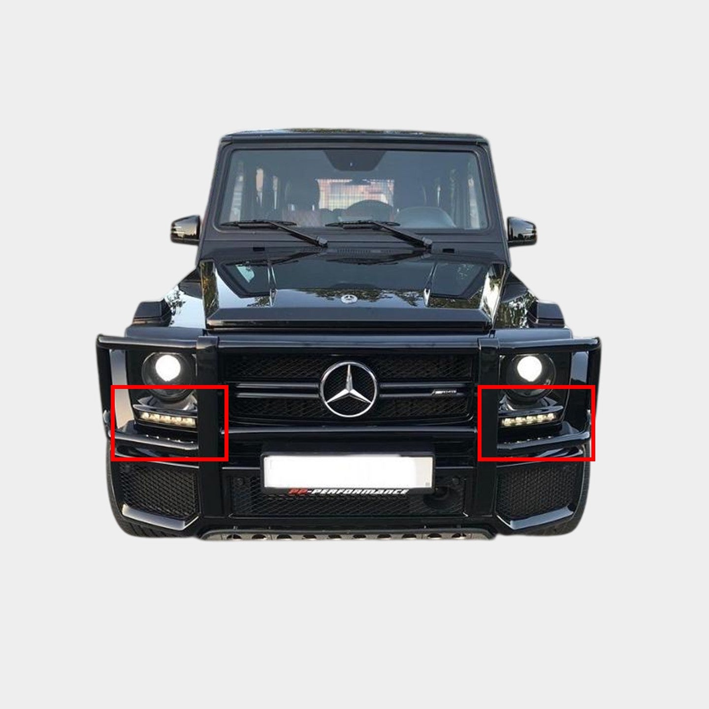 LED DRL Day Running light set 2013-2018 Mercedes-Benz G-Class W463