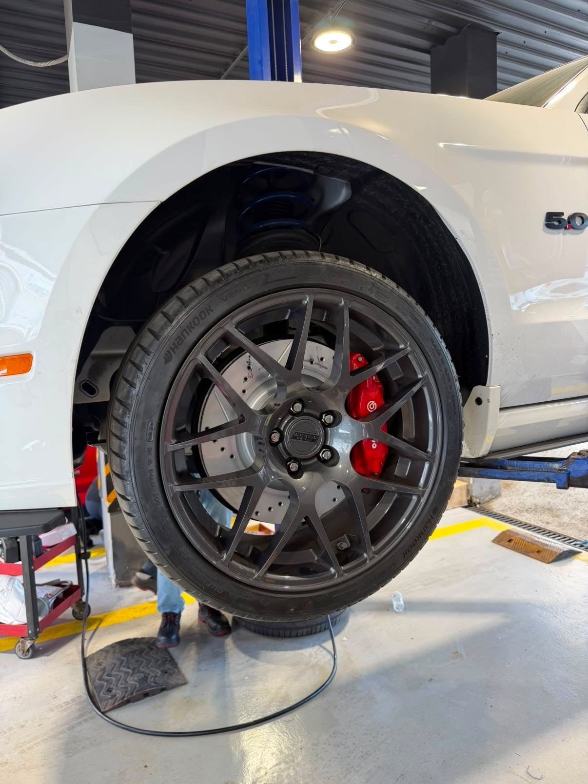 Front 355x32mm Drilled Slotted Brake Disc Rotors PowerStop Evolution AR8184XPR