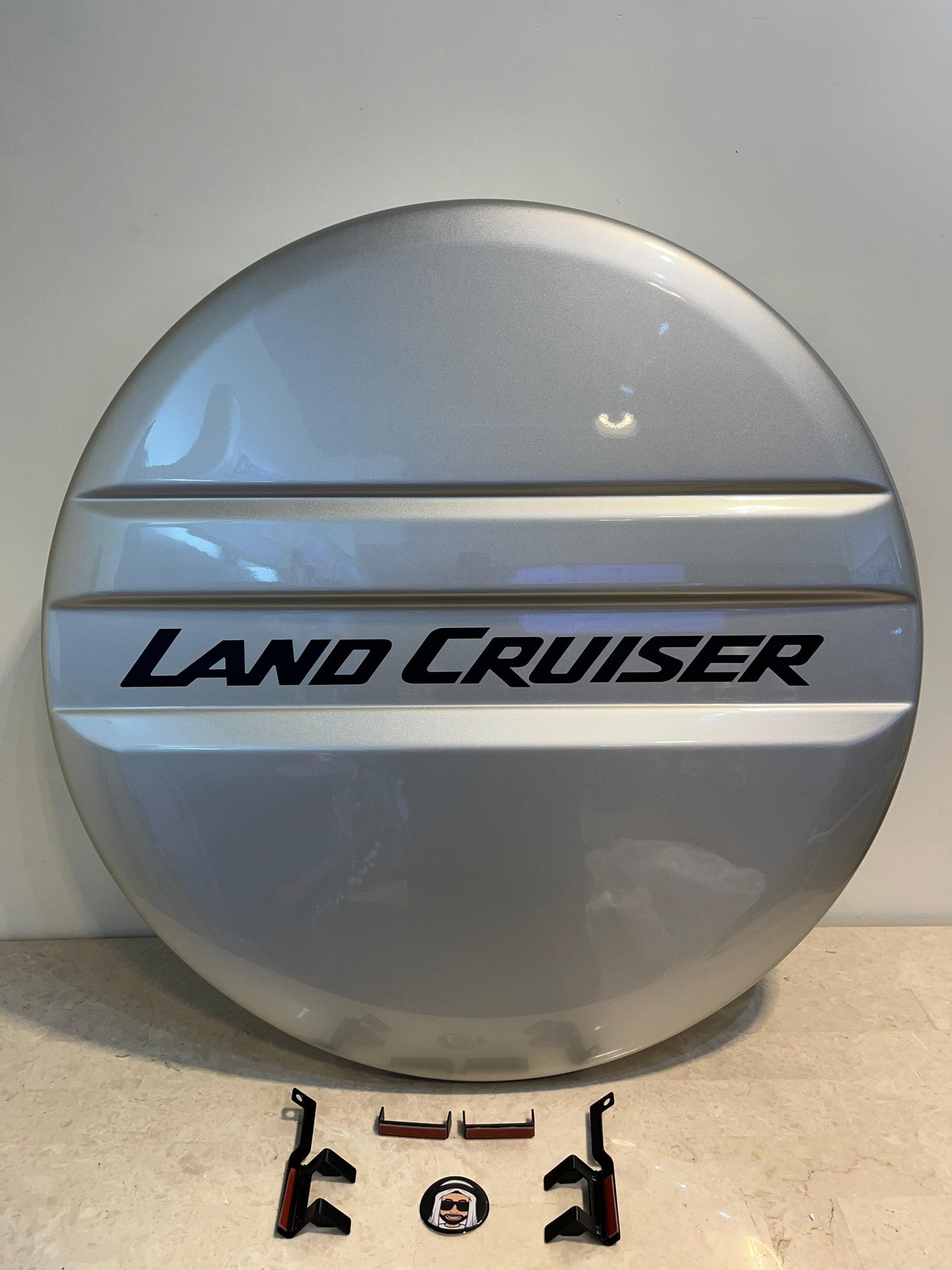 Spare Wheel Cover - Toyota Land Cruiser LC70 LC79 (Steel Wheels)
