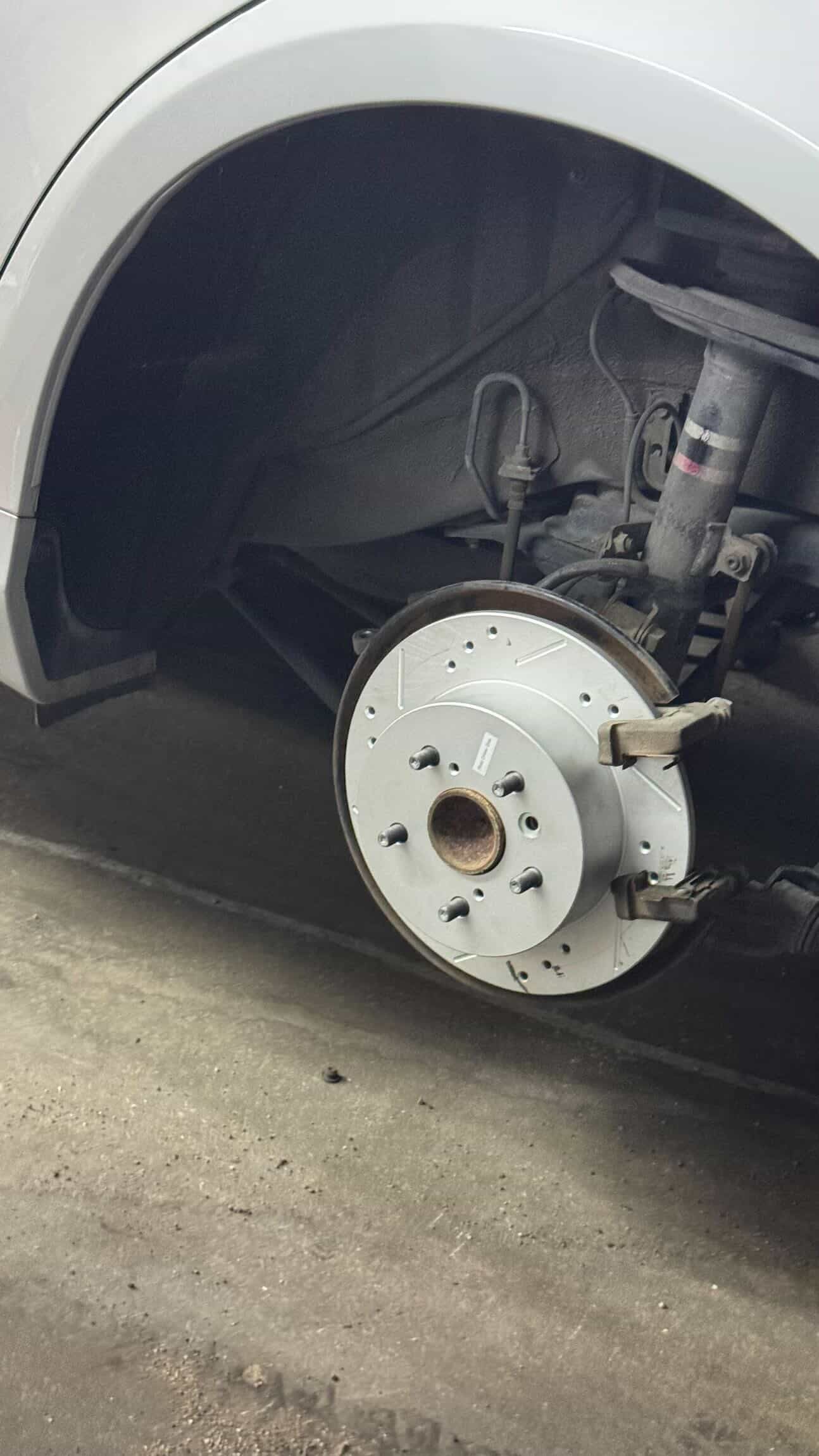 Toyota Lexus - 281x10mm Rear Drilled and Slotted Brake Disc Rotors by PowerStop Evolution JBR1145XPR