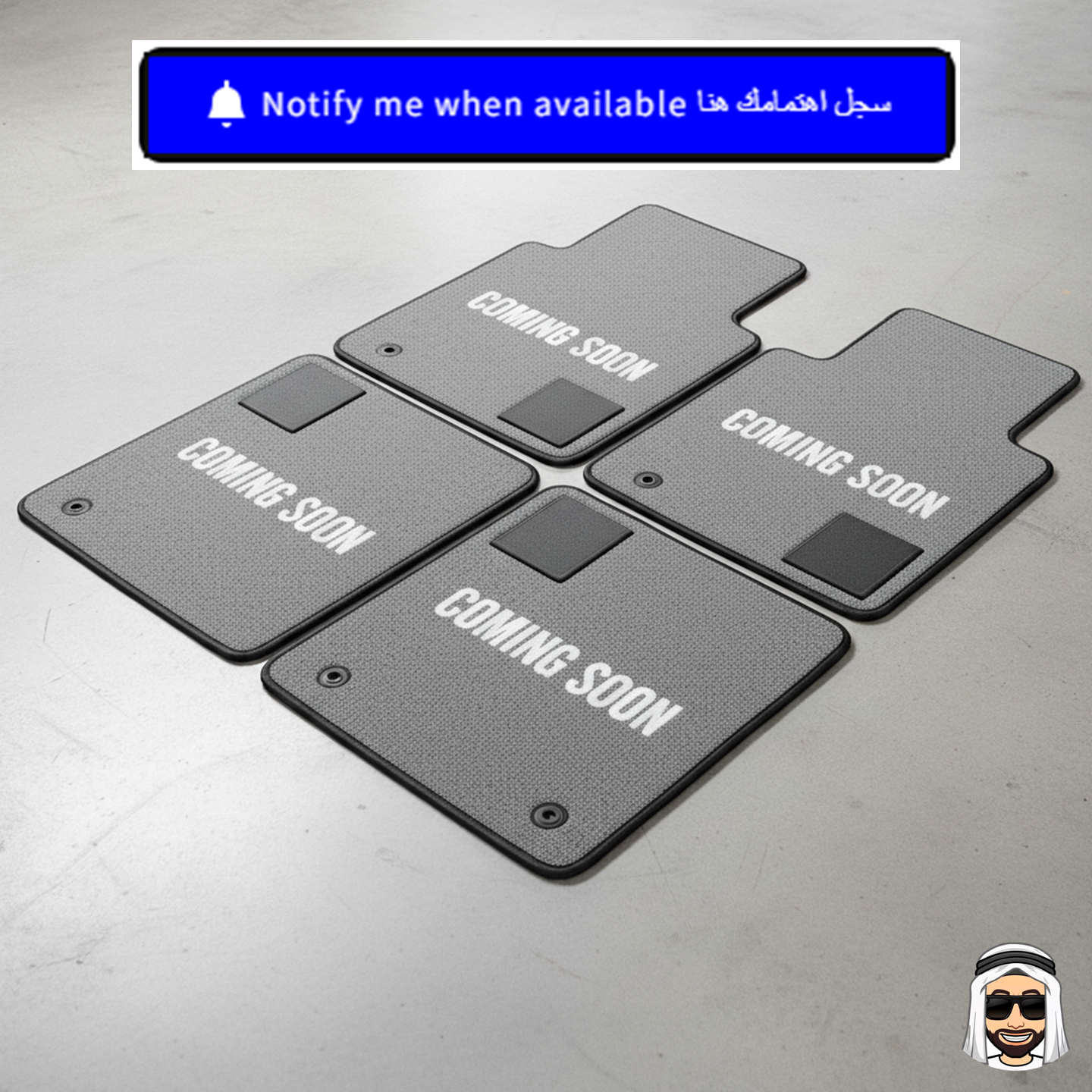 Toyota Avalon 2005-2012 Luxury Grey Floor Mats with Logo