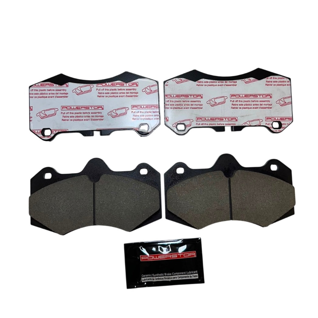 Front Carbon Fiber Ceramic Brake Pads PowerStop NextGen NXE-9053