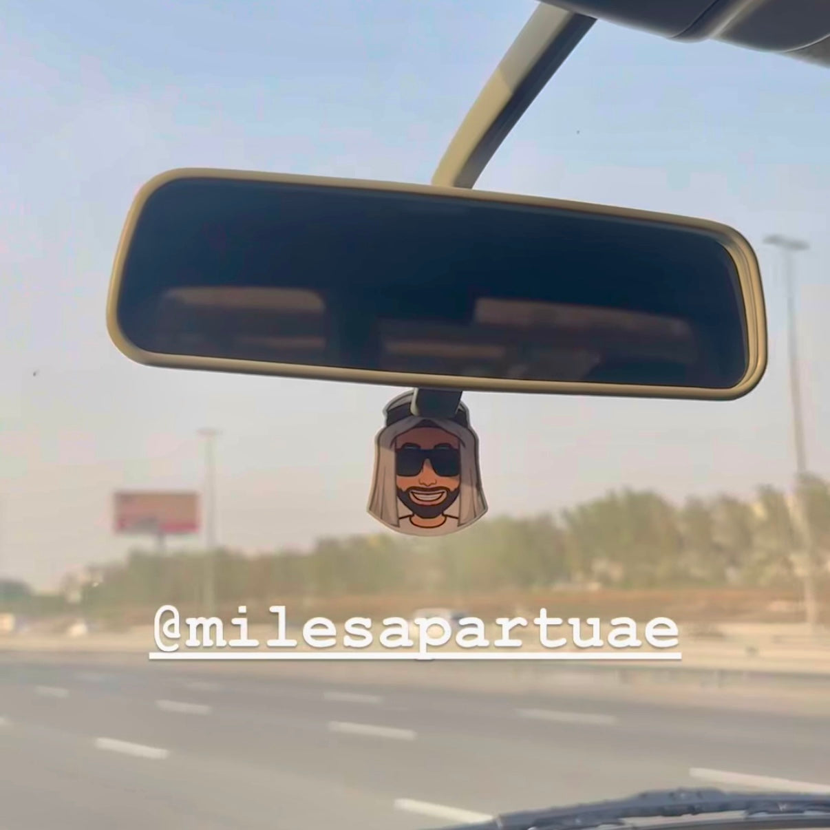 Bu Mohamed Car Freshener Sandalwood Scent