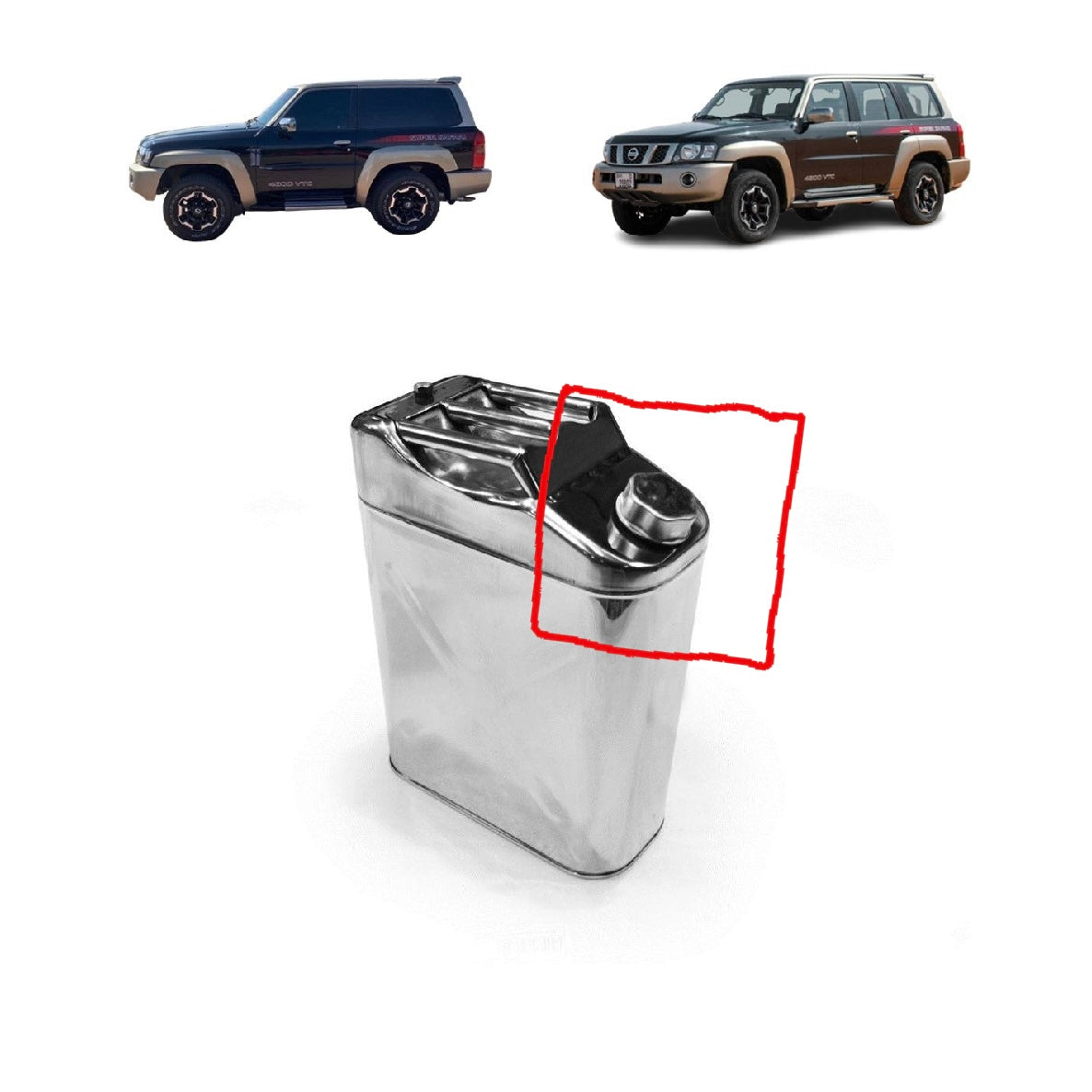 Replacement Cap for Falcon Jerry Can Nissan Patrol Y61 VTC GU
