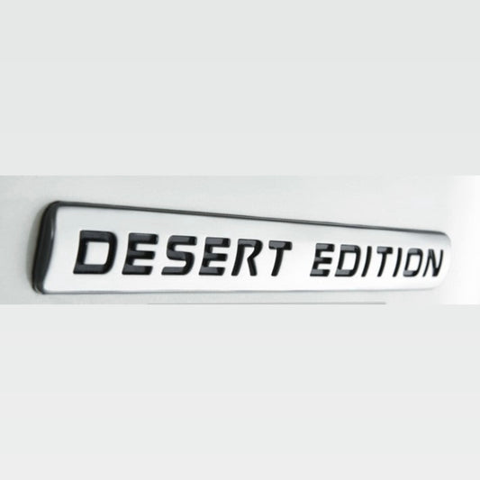 Desert Edition Emblem Badge Nissan Patrol Y62