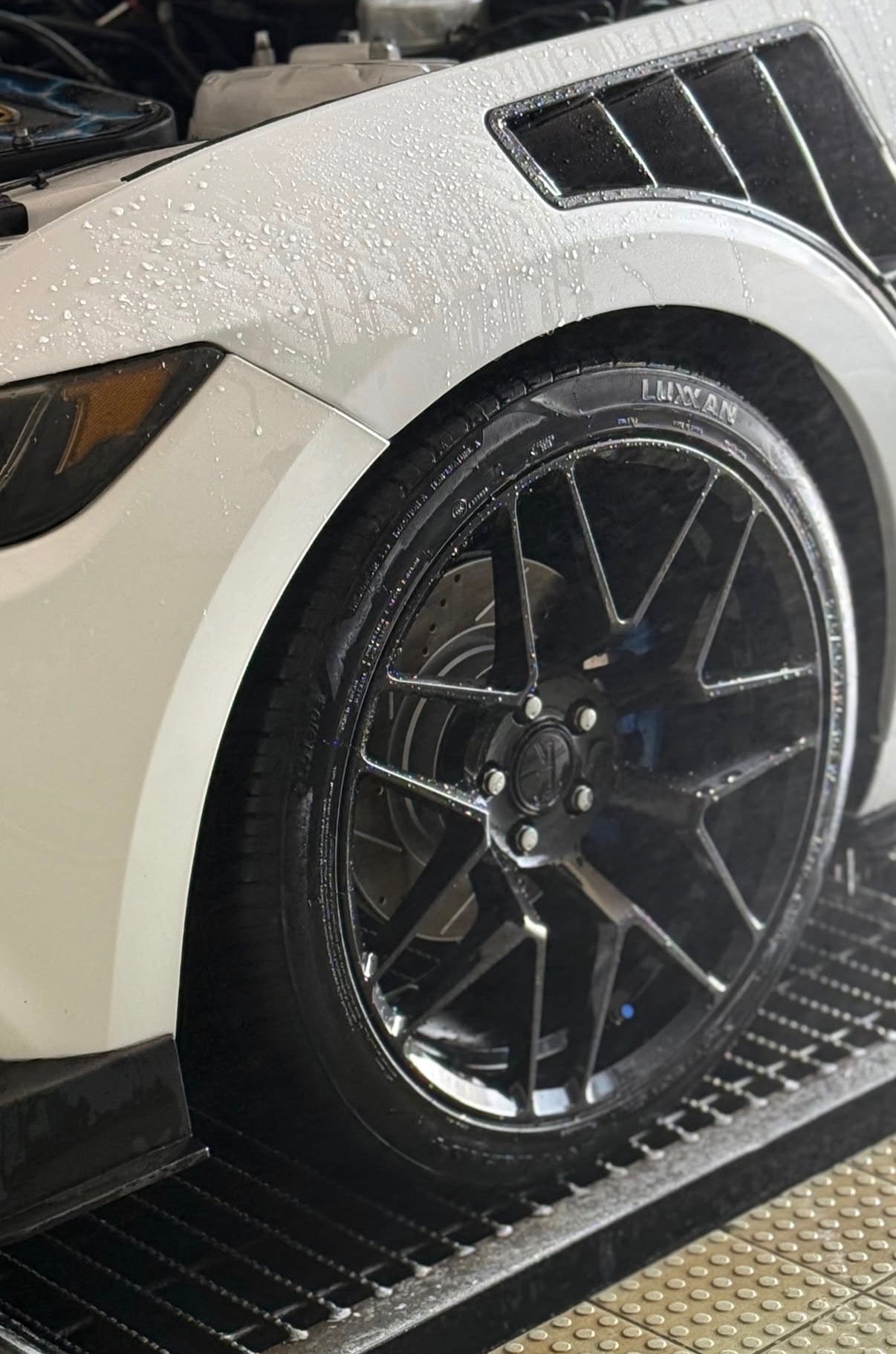 Front 320mm Drilled Slotted Brake Disc Rotors PowerStop Evolution AR85158XPR