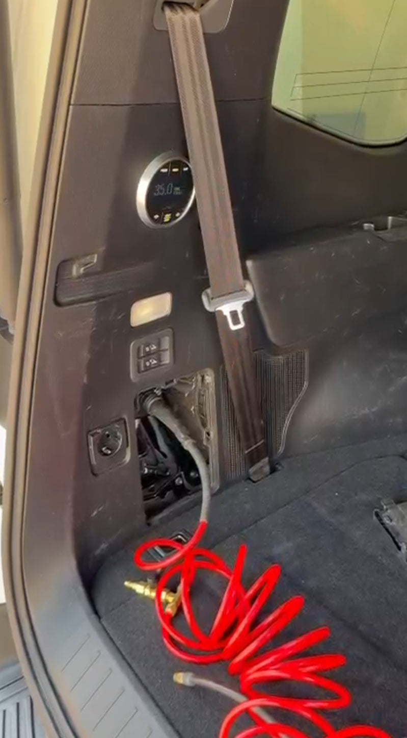 Integrated Digital Air Compressor Pump Tyre Inflator - Toyota Land Cruiser LC300