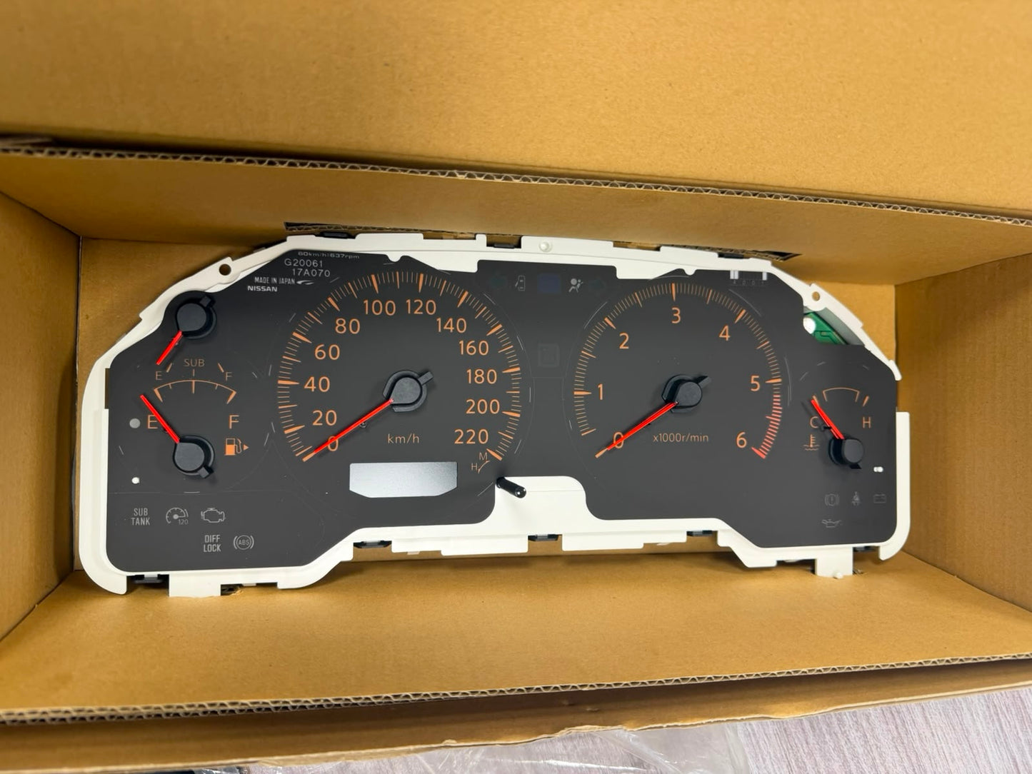 Laser Speedometer for Manual Transmission (Nissan Patrol Super Safari VTC Y61)