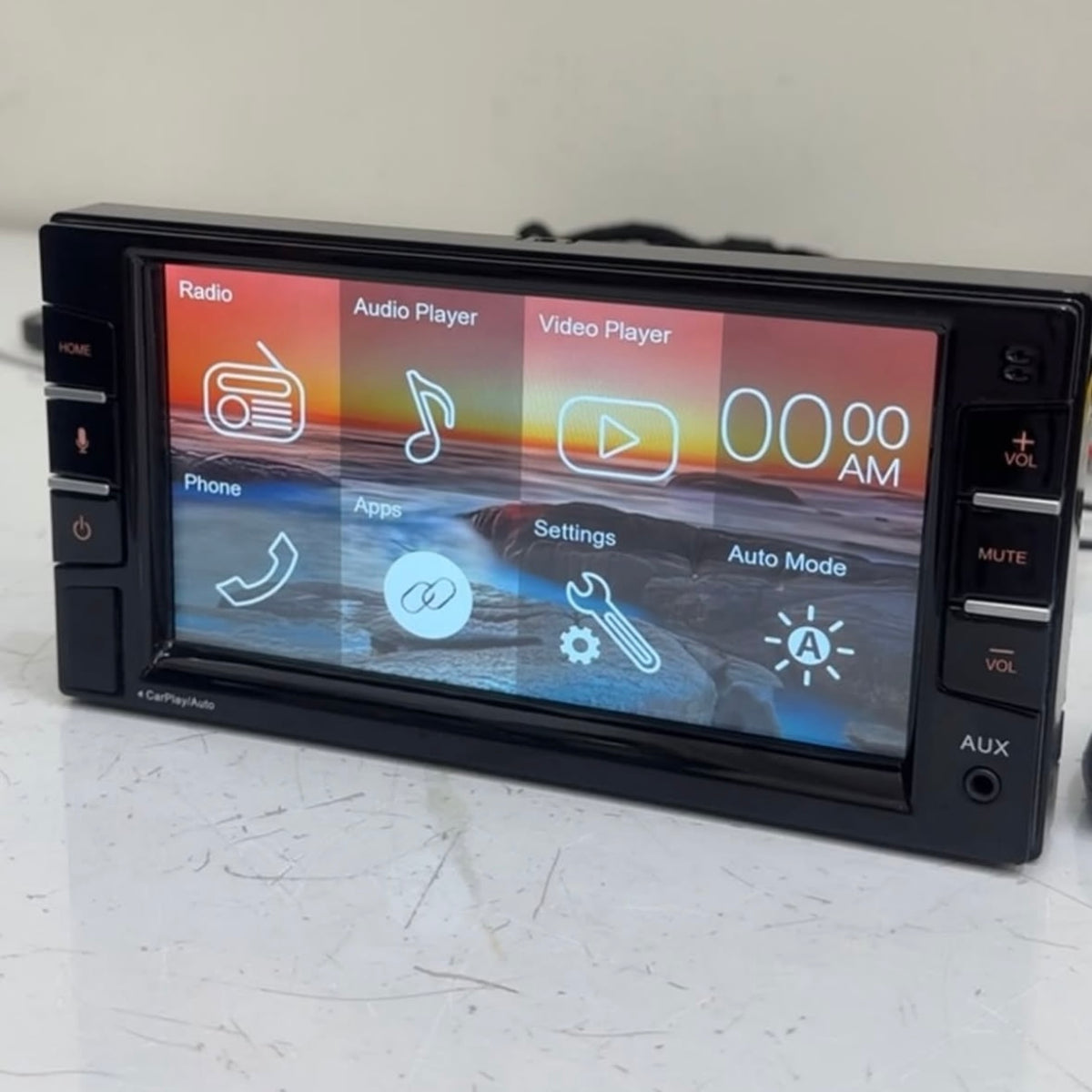 Super Safari Front Screen with Apple CarPlay Nissan Patrol Y61 VTC GU (2023 model) and Y62