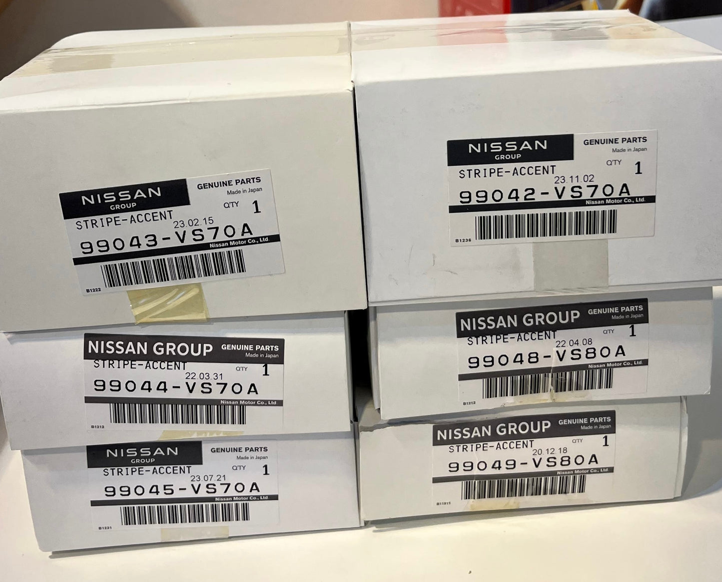 Safari Side Stripe Stickers - Nissan Patrol Y61 2-door SWB VTC GU