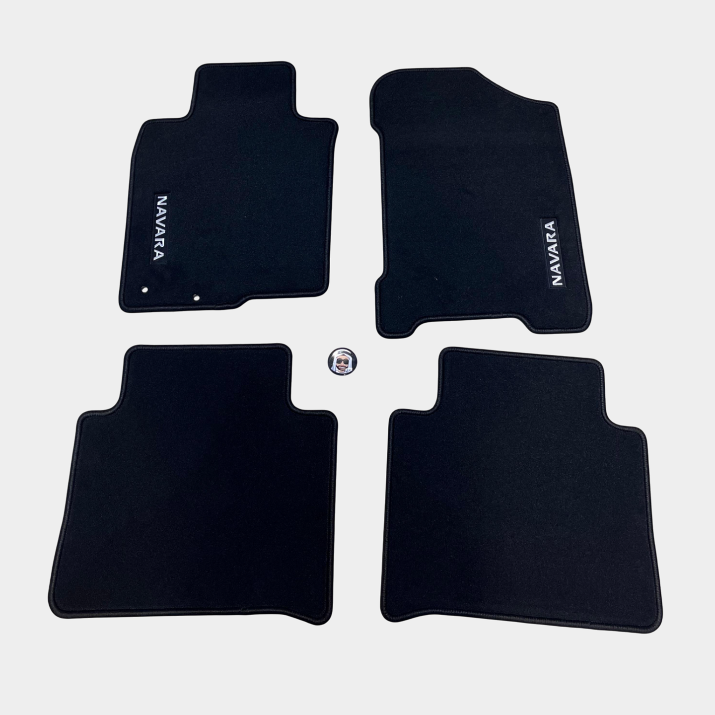 Nissan Navara 2016-2025 OEM Floor Mats with Logo