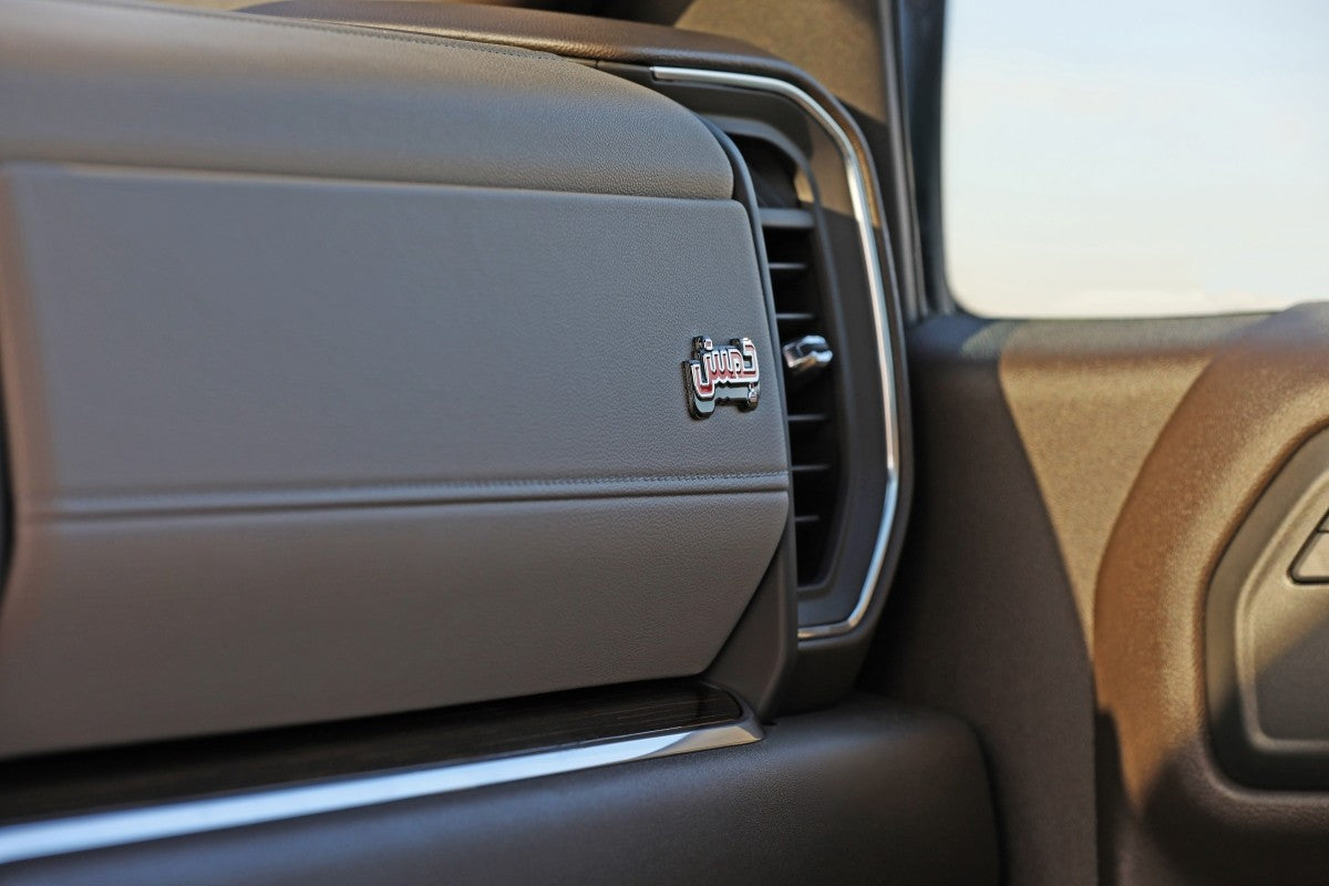 Jims Edition Interior Dashboard Badge - GMC Sierra