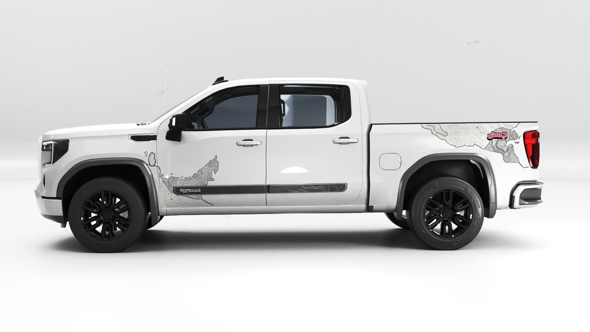 Jims Edition Door Side Molding - GMC Sierra Dual Cab