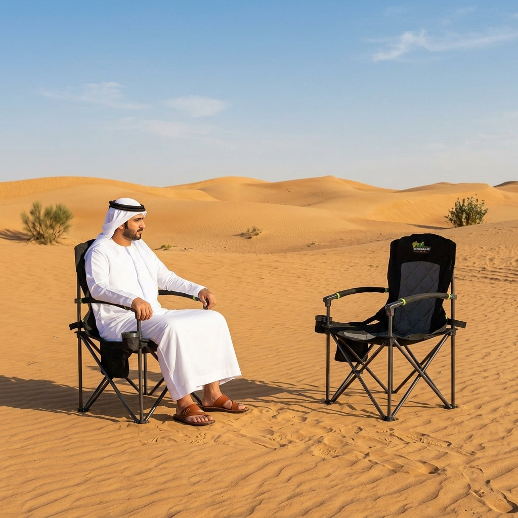 Ironman 4x4 King Hard Arm Camp Chair