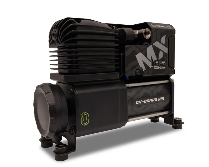 Ironman 4x4 MX195 Heavy Duty 12V On-Board Brushless Air Compressor (195L/Min)