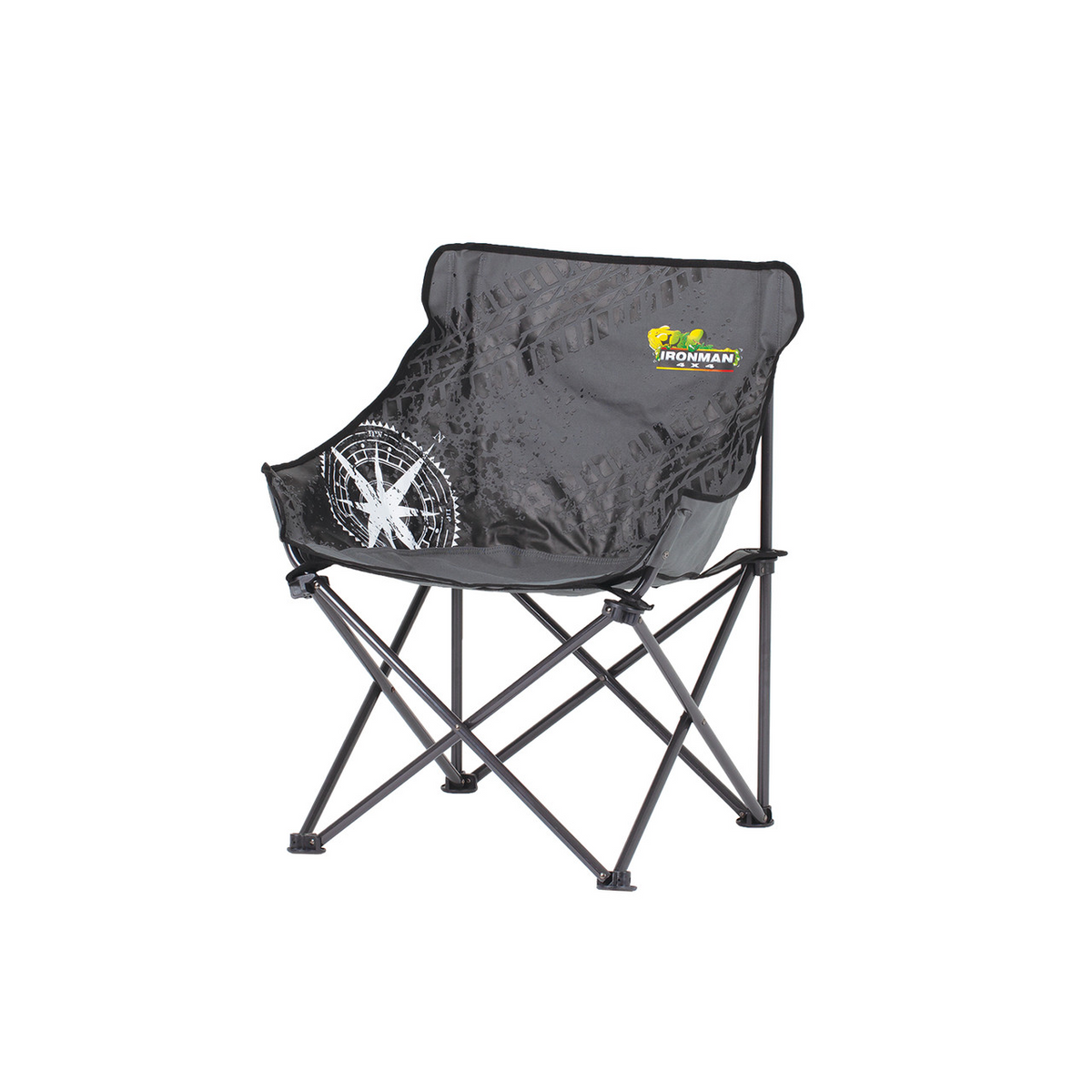 Ironman 4x4 Mid-Size Low Back Quad Fold Camp Chair