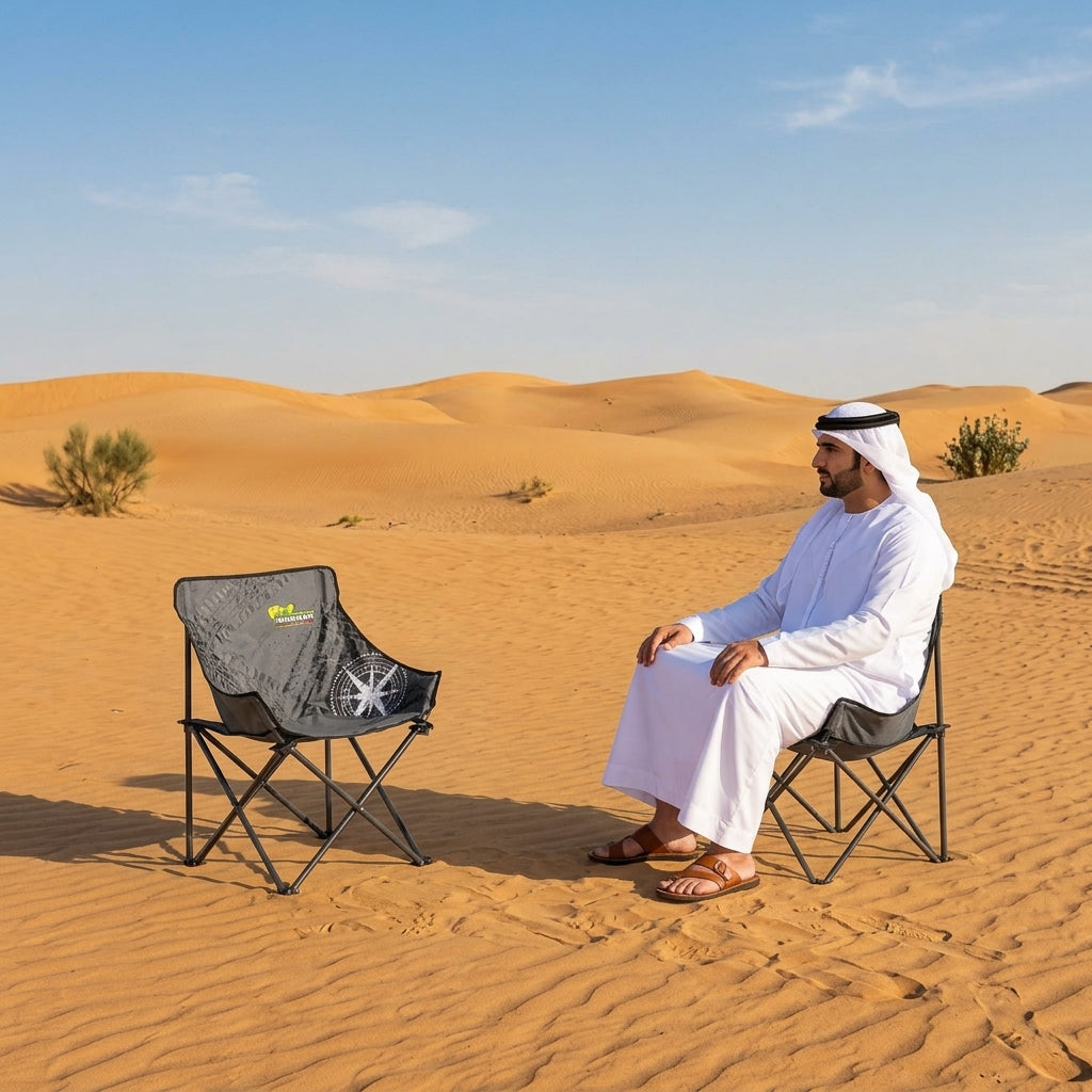 Ironman 4x4 Mid-Size Low Back Quad Fold Camp Chair