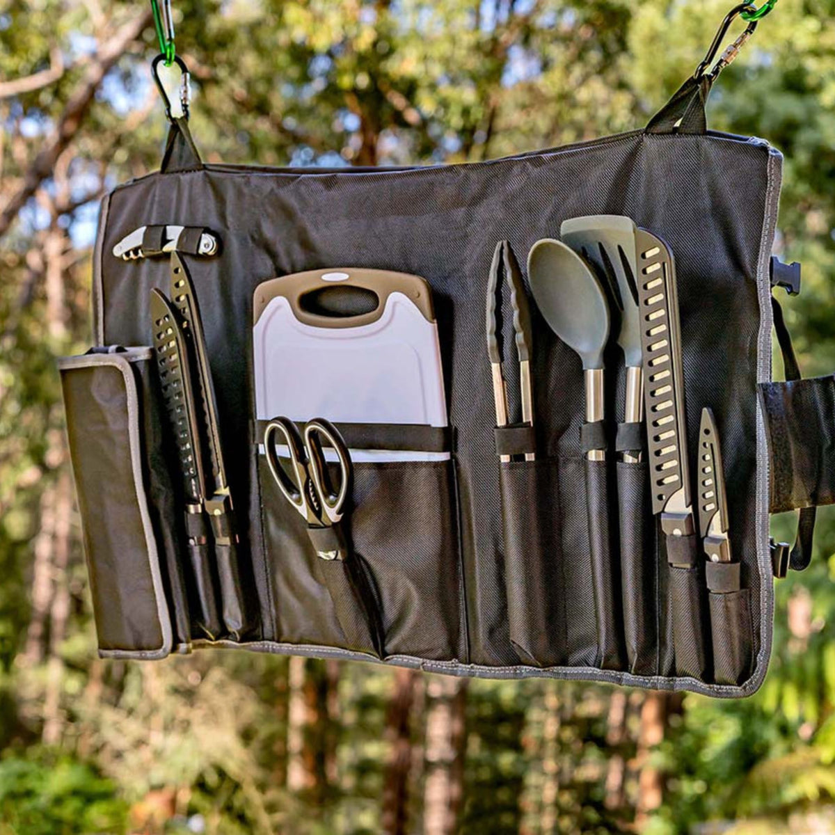 Ironman 4x4 Pack-n-Stow Camp Kitchen Organizer Bag (26pcs)