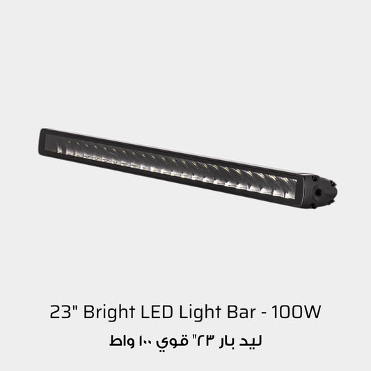 Ironman 4x4 23" Bright Sabre Single Row Straight LED Light Bar - 100W
