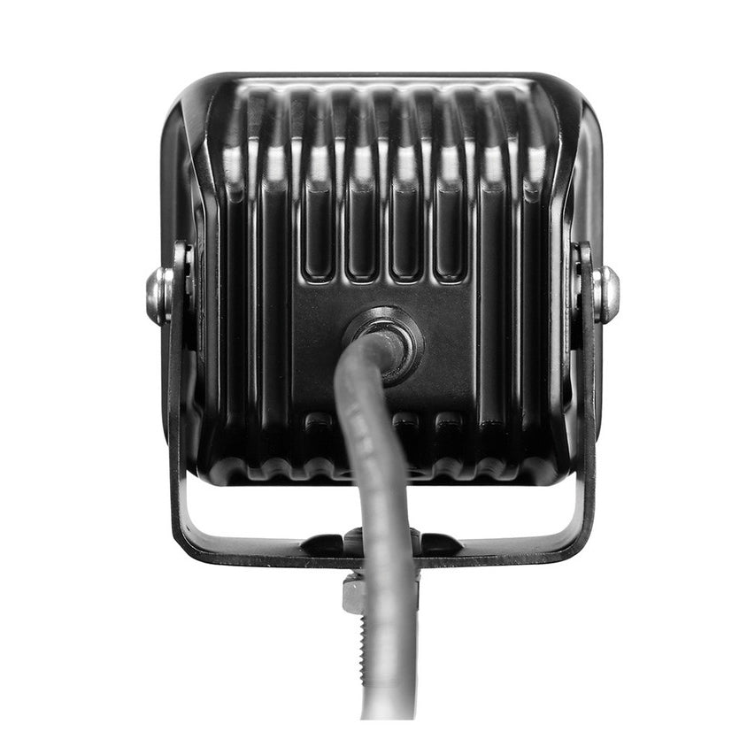 Ironman 4x4 40W Bright LED Cube Light - Flood Beam / Clear Lens (Single Unit)