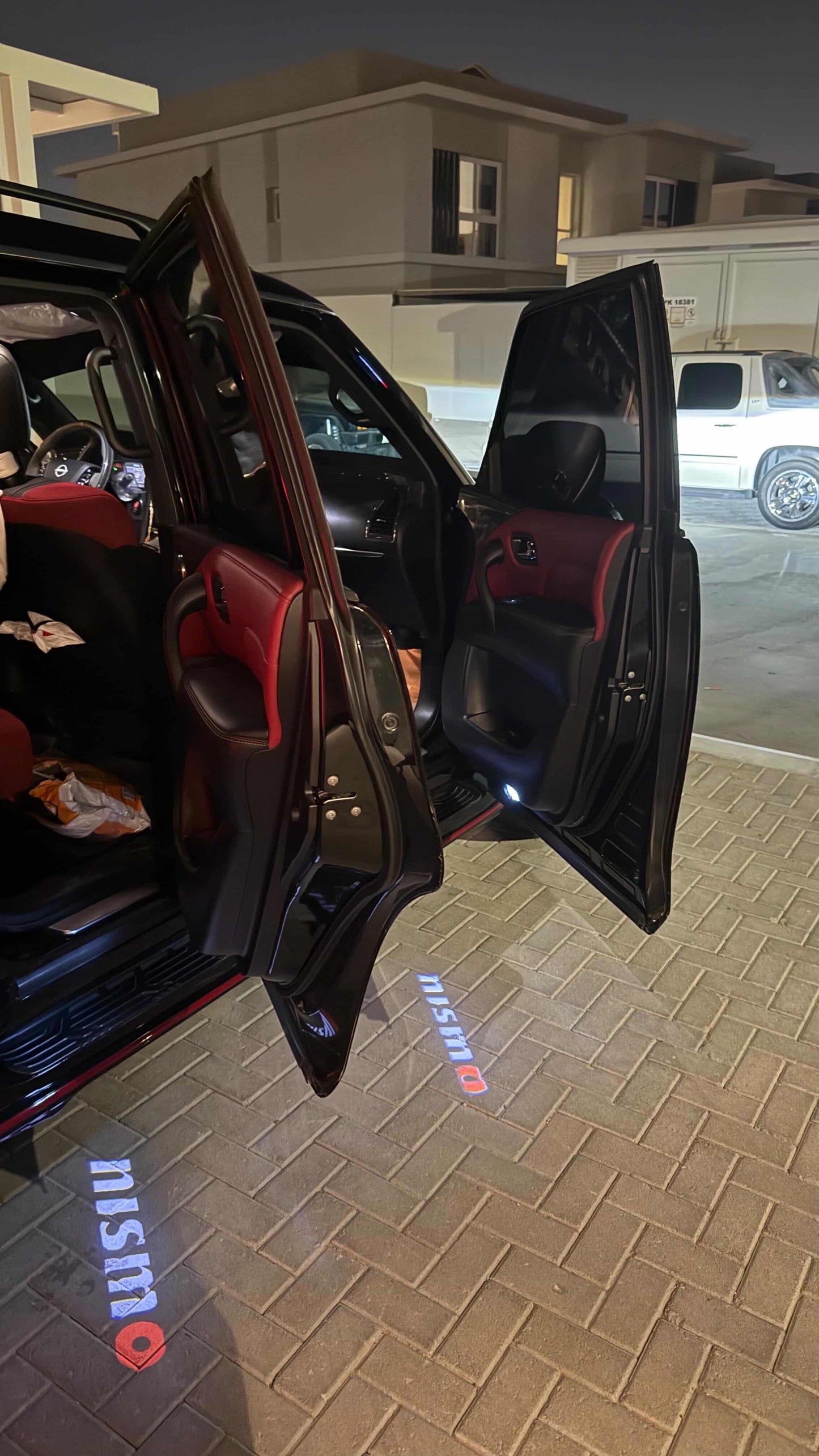 Y62 NISMO 3D Logo Door Courtesy Light Set - Nissan Patrol