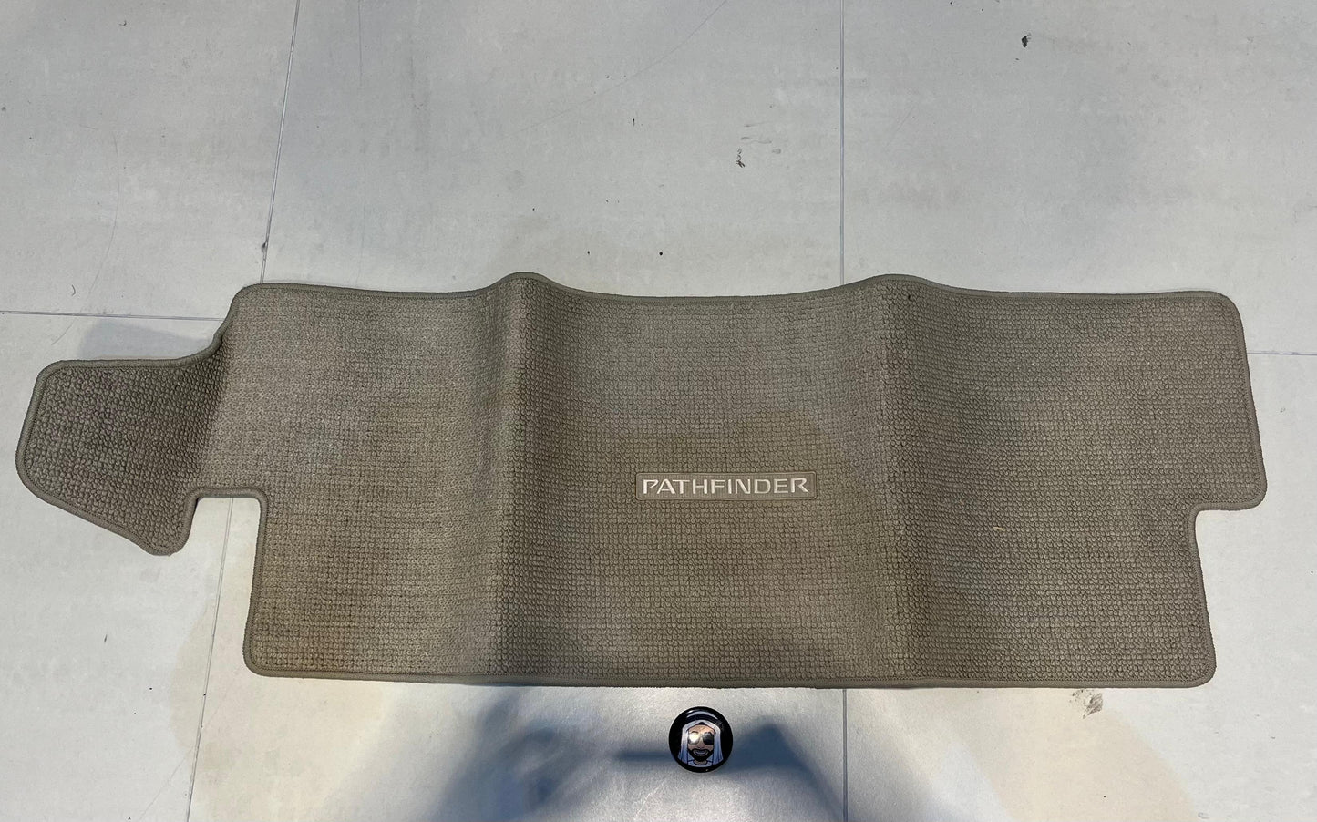 Nissan Pathfinder Beige Cargo Trunk Floor Mat OEM (2005–2012)