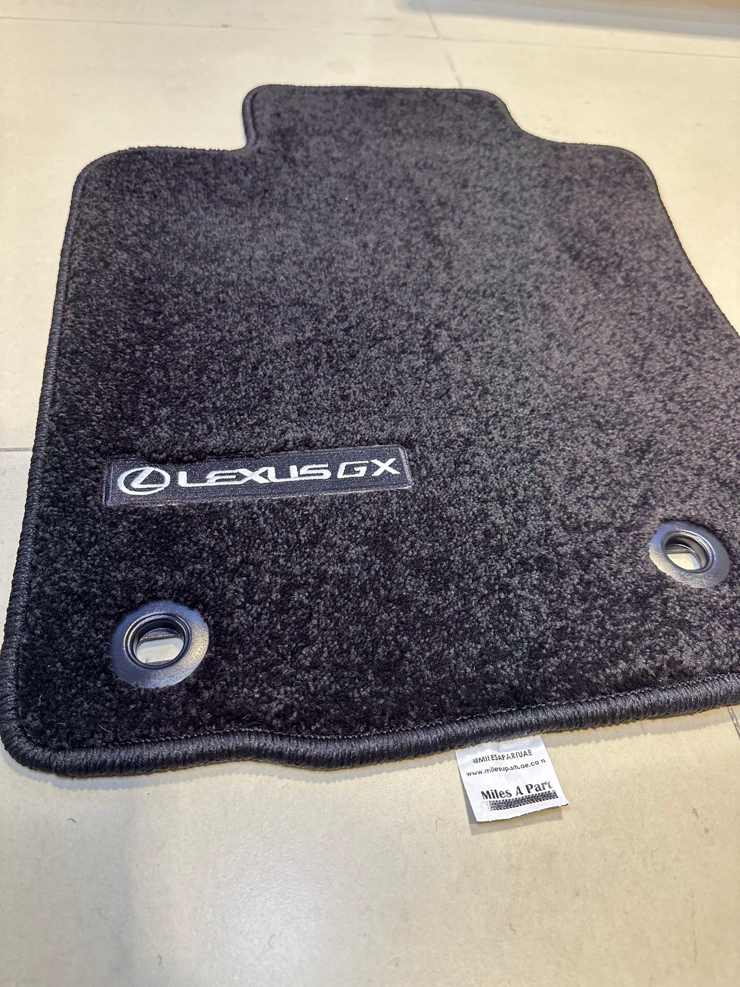 Lexus GX460 2014-2023 Luxury Black Floor Mats with Logo