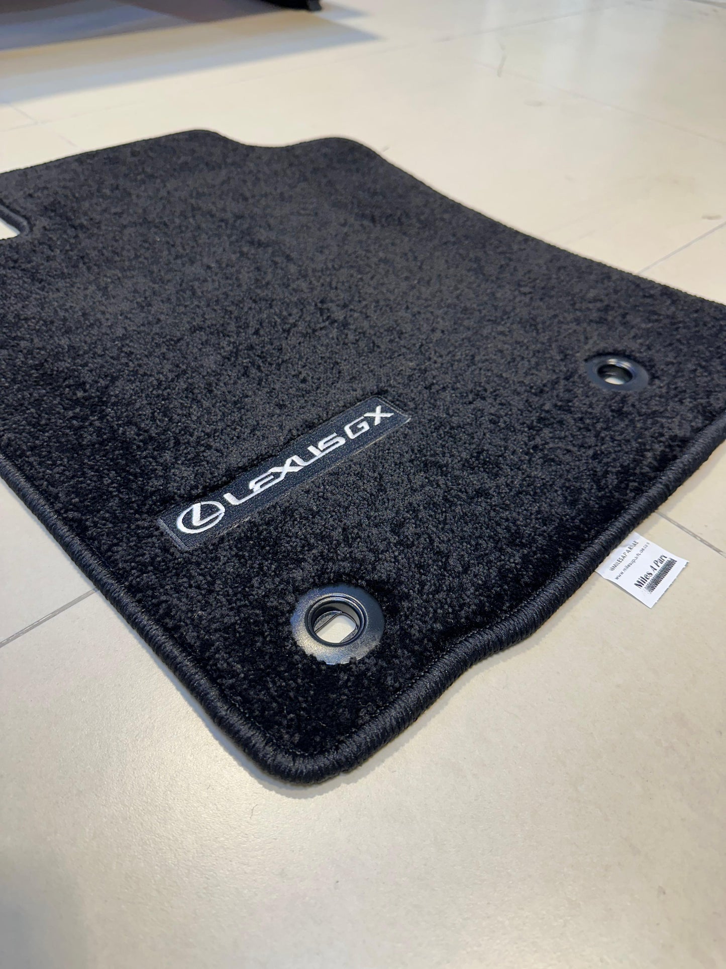 Lexus GX460 2014-2023 Luxury Black Floor Mats with Logo