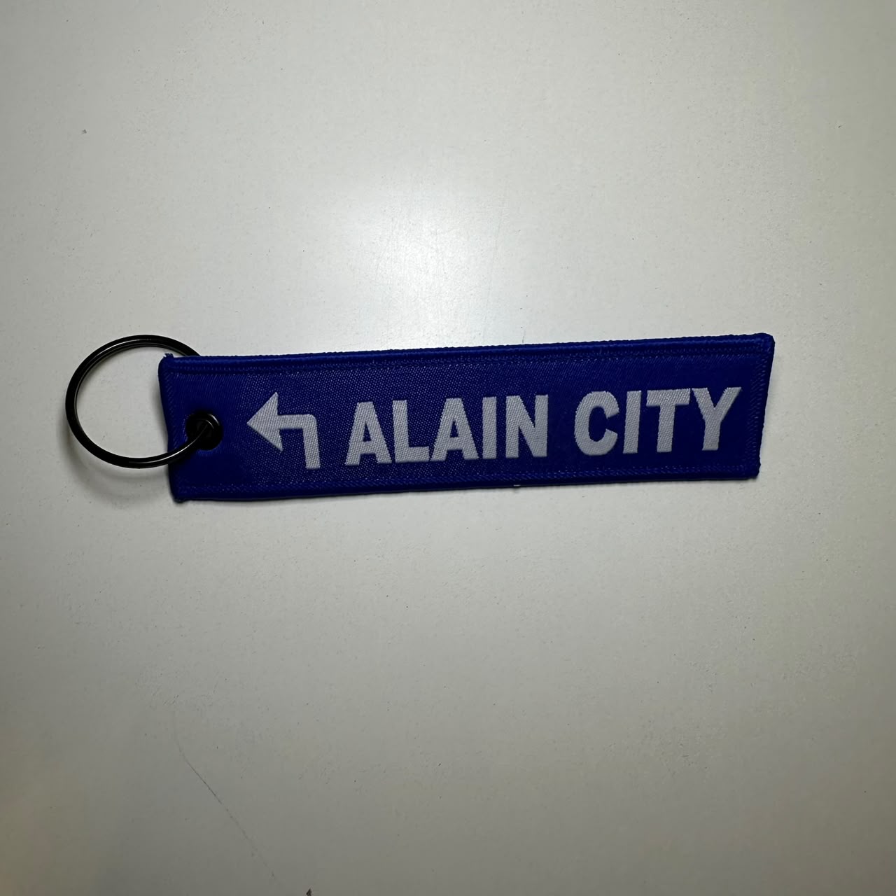 Al Ain City Blue Key Chain