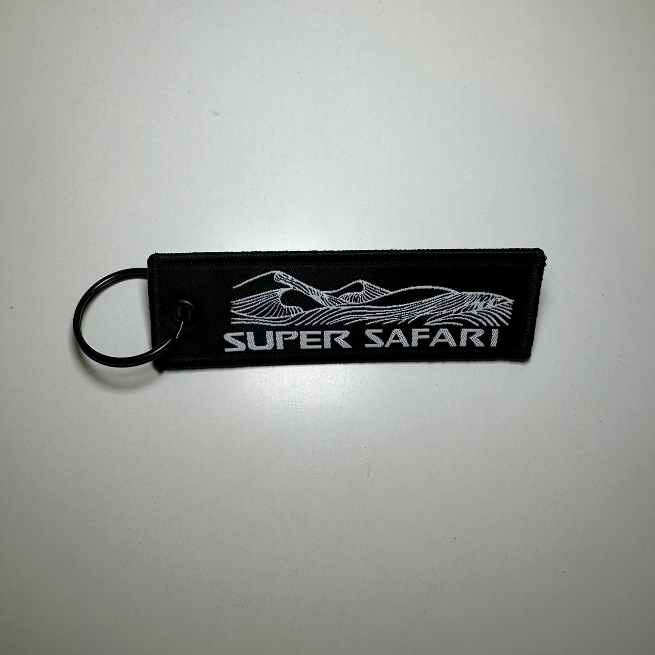 Al Ostoura Black Key Chain (Black Border)