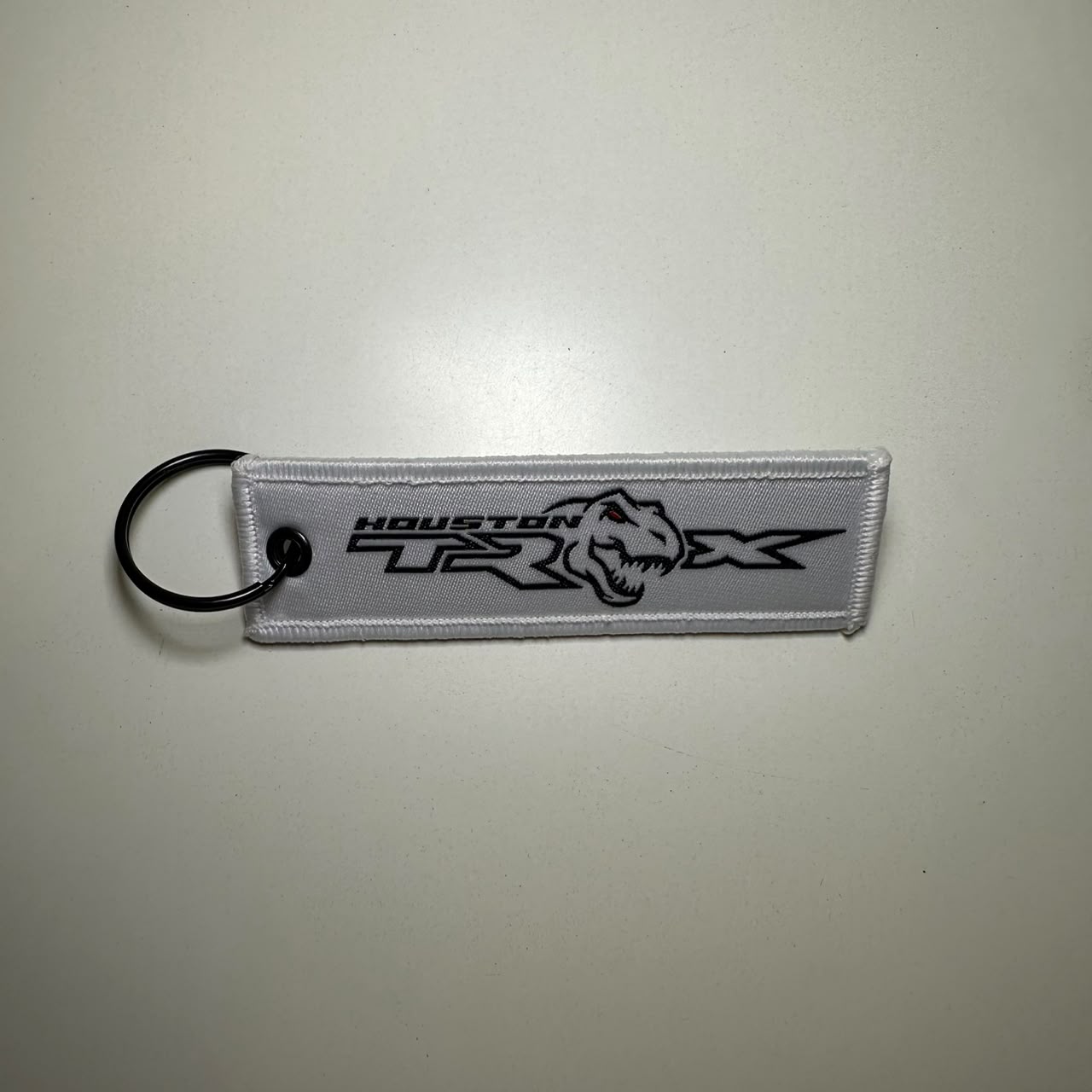 TRX White Key Chain