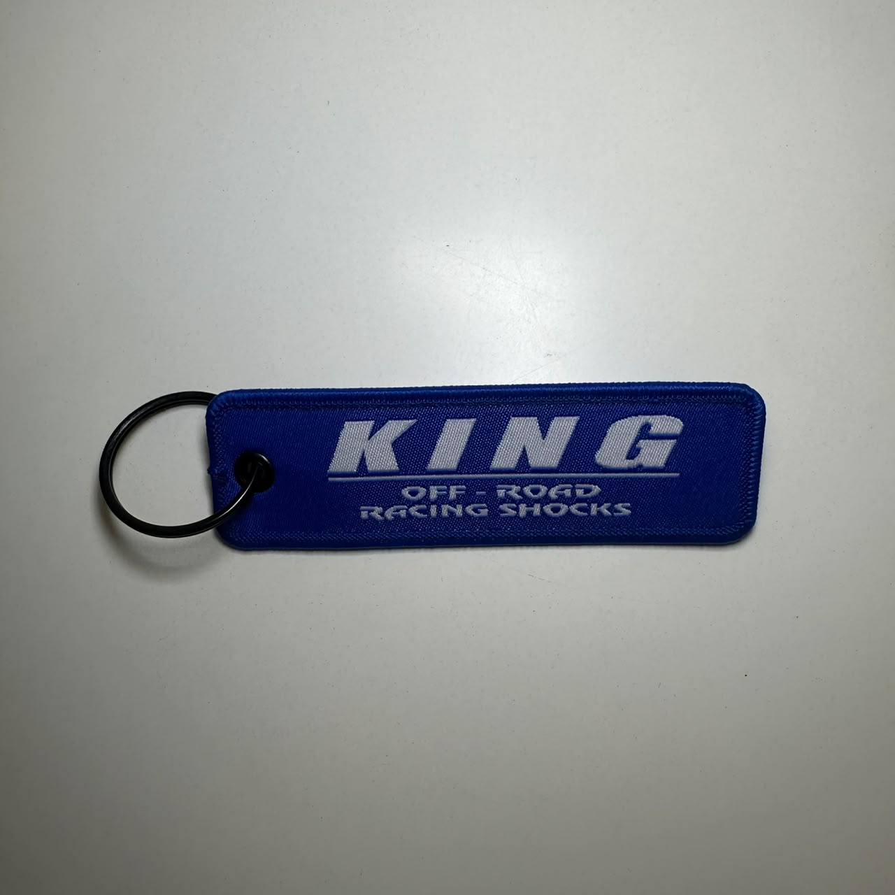 King Blue Key Chain