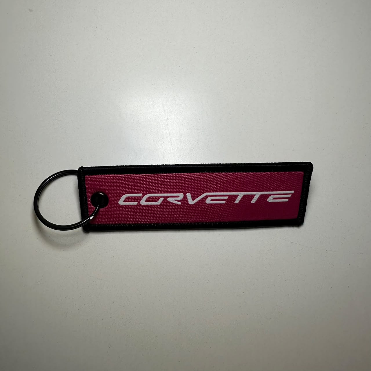 Corvette Red Key Chain