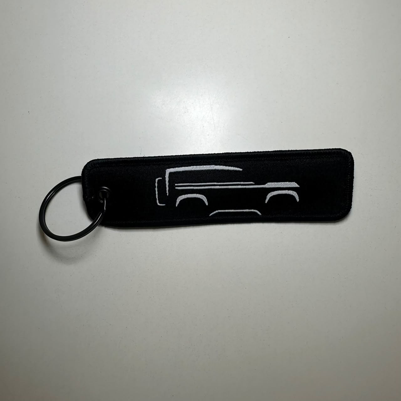 Defender Black Key Chain