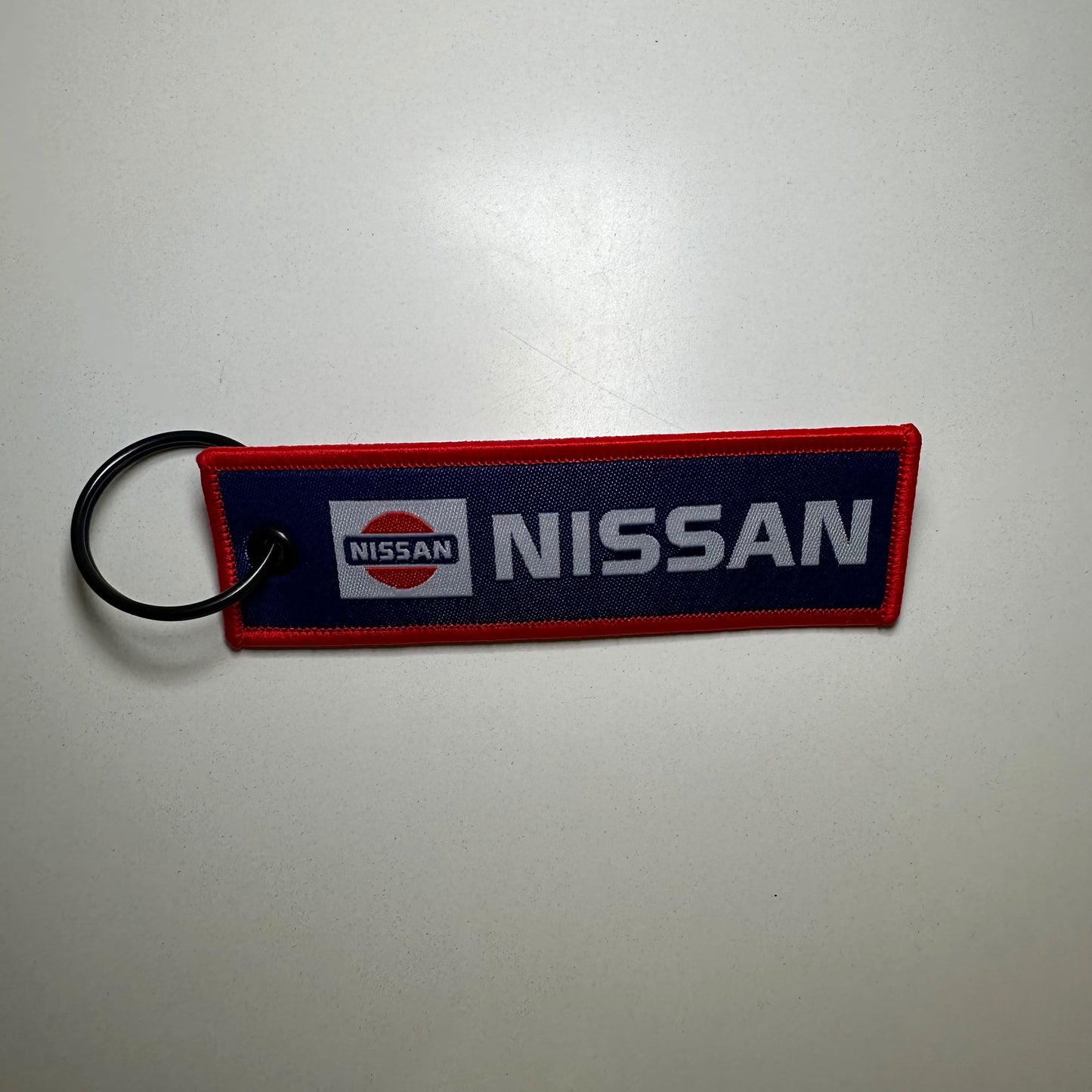 Nissan Classic Blue Key Chain