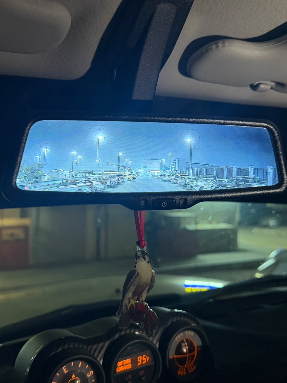 Smart Rear View Live Mirror with Camera Toyota FJ Cruiser
