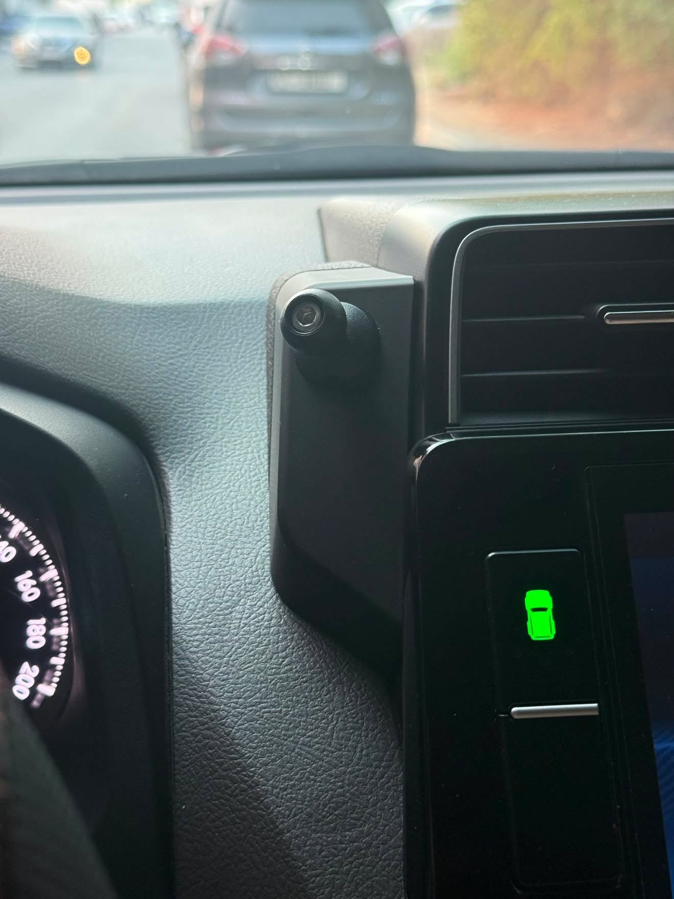 Mobile Phone Holder Knob - Toyota Prado (2018-2023)